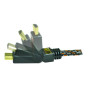Cable HDMI 1.4 haute dfinition 2 METRES FULL HD 1080p 3D HDCP - Connecteurs cou