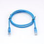 C ble RJ45 Male/Male droit CAT6A U/UTP - Longueur 1M - Bleu - en sachet