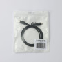 C ble USB-C/USB-C 2.0 Male/Male - 100W - Longueur 1M - Noir - en sachet