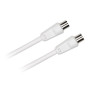 C ble Coaxial m le/femelle 9.52 mm +adaptateur m le/m le 1.50 m