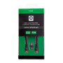 C ble antenne m le/m le 9.52 mm + adaptateur femelle/femelle 1.5M noir