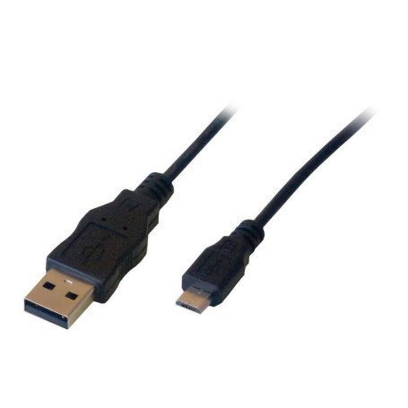C ble USB 2.0 micro m le/m le 1M Noir