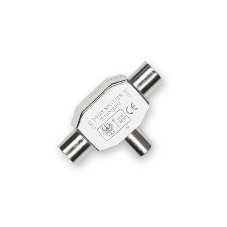 T Coax 9.52mm 1entree M-2sortiesF