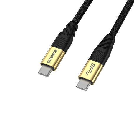 OtterBox Premium Cable USB C-C 3.2 Gen1 1.8M - black
