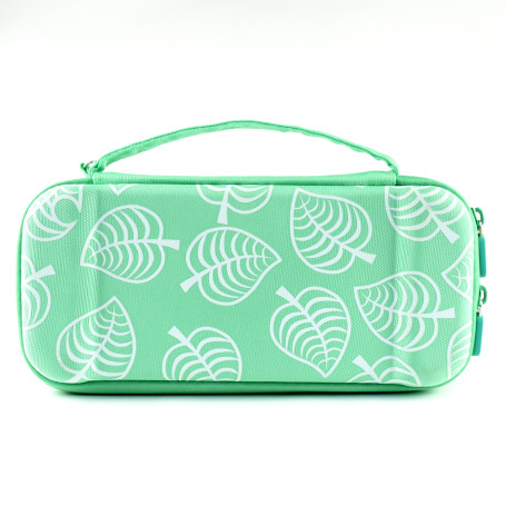 Etui de transport/rangement Nintendo Switch OLED vert : Etui