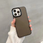 WE Coque colore protection mtallique IPHONE 12 / 12 PRO Noir: coloris Noir et