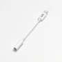 Adaptateur Lightning m le / jack 3.5mm femelle - blanc