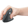 Souris verticale WE sans fil 5 boutons et 1 molette DPI 800-1200-1600 noire