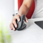 Souris verticale WE sans fil 5 boutons et 1 molette DPI 800-1200-1600 noire