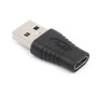 WE Adaptateur USB-C femelle/USB m le - USB 3.2 gen 1 - Transferts 5Gbps - Charge