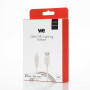 C ble USB/Lightning en silicone - 1m - rose