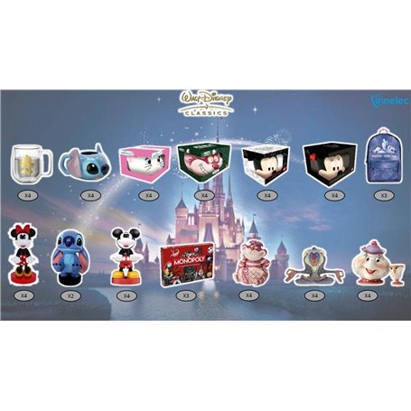 ASSORTIMENT DISNEY V2 52pcs