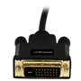 StarTech.com Câble Mini DisplayPort vers DVI de 1,8m - Adaptateur Mini DP à DVI - Vidéo 1080p - Lien Unique Passif mDP 1.2 vers