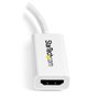 StarTech.com Adaptateur Mini DisplayPort vers HDMI - Convertisseur Vidéo Actif mDP à HDMI - 4K30Hz - Mini DP ou TB 1/2 Mac/PC ve