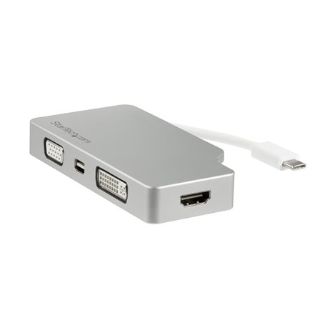 StarTech.com Adaptateur Multiport USB-C avec HDMI/VGA/Mini DisplayPort ou DVI - Convertisseur Moniteur USB Type C vers HDMI 1.4
