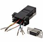 StarTech.com Adaptateur modulaire DB9 vers RJ45 - F/F - Noir