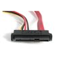 StarTech.com Câble Adaptateur SAS SFF 8482 vers SATA avec Alimentation LP4 - 46 cm