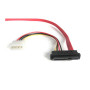 StarTech.com Câble Adaptateur SAS SFF 8482 vers SATA avec Alimentation LP4 - 46 cm