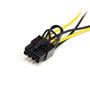 StarTech.com Câble adaptateur d'alimentation SATA vers carte vidéo PCI Express 8 broches de 15 cm