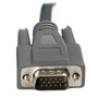 StarTech.com Câble KVM ultrafin 2 en 1 USB VGA -1,8 m