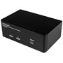 StarTech.com Switch KVM DisplayPort double affichage à 2 ports - 4K 60 Hz