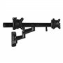 StarTech.com Support mural pour deux écrans - Bras articulés