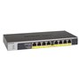 supportant l'alimentation via ce port (PoE) 1U Noir