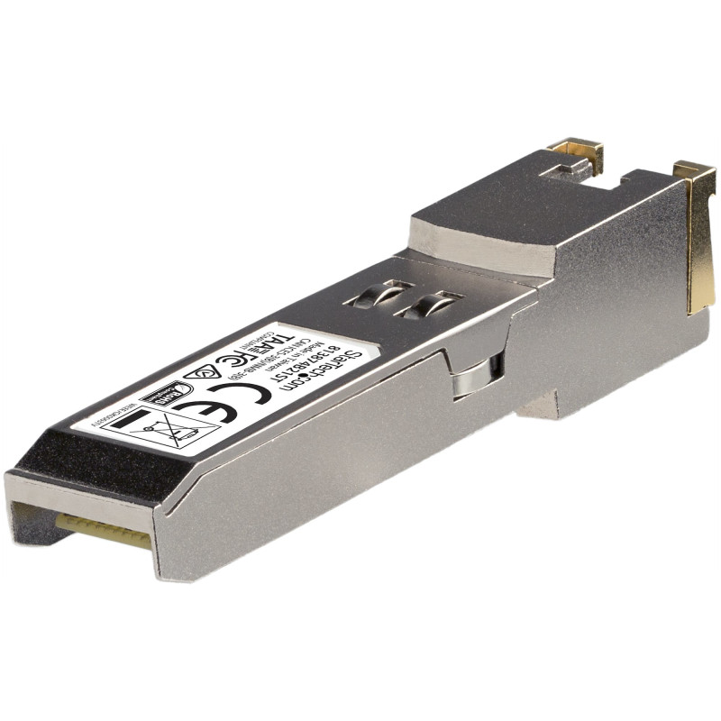 Image secondaire de Startech.com Module SFP+ GBIC compatible HPE 813874-B21 - Module transmetteur Mini GBIC 10GBASE-T