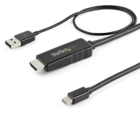StarTech.com Câble HDMI vers Mini DisplayPort - 2 m - 4k 30 Hz - Adaptateur HDMI à mDP