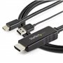 StarTech.com Câble HDMI vers Mini DisplayPort - 2 m - 4k 30 Hz - Adaptateur HDMI à mDP
