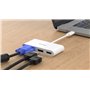D-Link DUB-V310 station d'accueil Avec fil USB 3.2 Gen 1 (3.1 Gen 1) Type-C Blanc