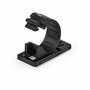 StarTech.com 100 Pinces Attache Câbles Adhésives Noir