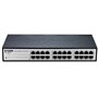 D-Link DGS-1100-24V2 Géré L2 Gigabit Ethernet (10/100/1000) 1U Noir