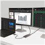 StarTech.com Adaptateur USB-C vers Double HDMI - USB-C ou A vers 2x HDMI - 4K 60Hz - 100W Power Delivery Pass-Through - Adaptate