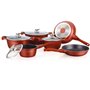 Batterie de Cuisine Royalty Line BS1010M Bourgogne 10 Pièces