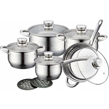 Batterie de Cuisine Royalty Line 1231 Acier 12 Pièces