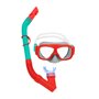 Masque de Plongée avec Tube pour Enfants Bestway Bleu Orange