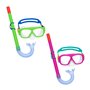 Masque de Plongée avec Tube pour Enfants Bestway Vert Rose