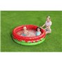 Pataugeoire gonflable pour enfants Bestway Fraise 168 x 38 cm
