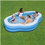 Bestway Piscine familiale gonflable Splashview 8 avec hublot