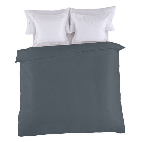 Housse de Couette Alexandra House Living Gris 180 x 220 cm