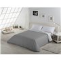 Housse de Couette Alexandra House Living Gris perlé 260 x 240 cm