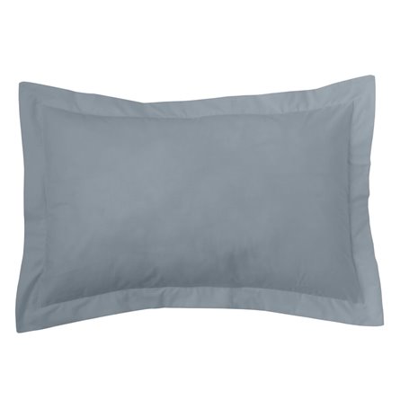 Housse de coussin Alexandra House Living Acier Gris acier 55 x 55 + 5 cm