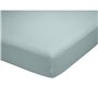Drap housse Alexandra House Living QUTUN Bleu clair 90 x 200 cm 90 x 1 x 200 cm