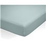 Drap housse Alexandra House Living QUTUN Bleu clair 90 x 200 cm 90 x 1 x 200 cm