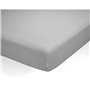 Drap housse Alexandra House Living QUTUN Gris perlé 150 x 200 cm