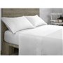 Taie d'oreiller Alexandra House Living QUTUN Blanc 45 x 80 cm (2 Unités)
