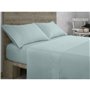 Taie d'oreiller Alexandra House Living QUTUN Bleu clair 45 x 155 cm