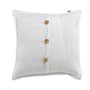 Housse de coussin Alexandra House Living Blanc 50 x 50 cm