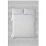 Parure de couette Alexandra House Living Banús Blanc Lit king size 3 Pièces